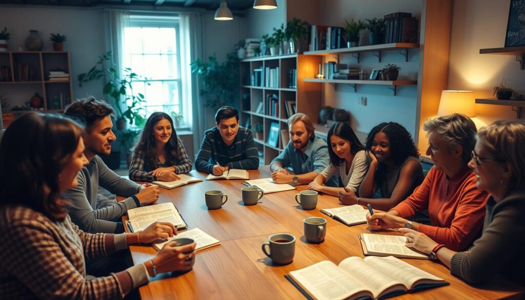 estudos bíblicos em grupo